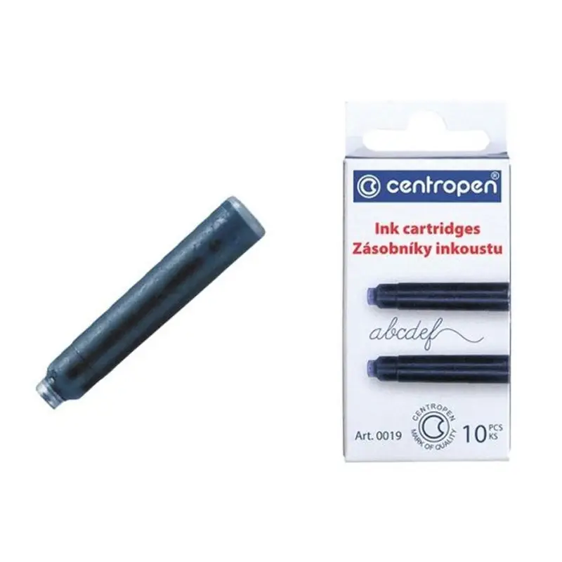 Atramentové bombičky CENTROPEN/ 10 kusov