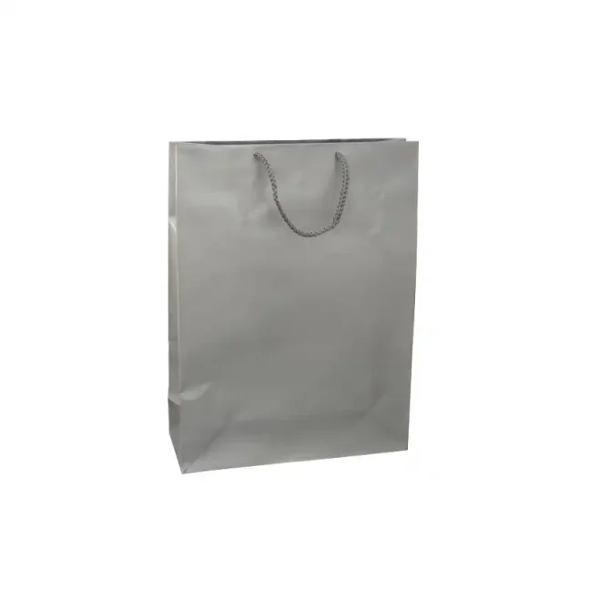 Taška 240x90x320 lamino strieborná 200ks/krt