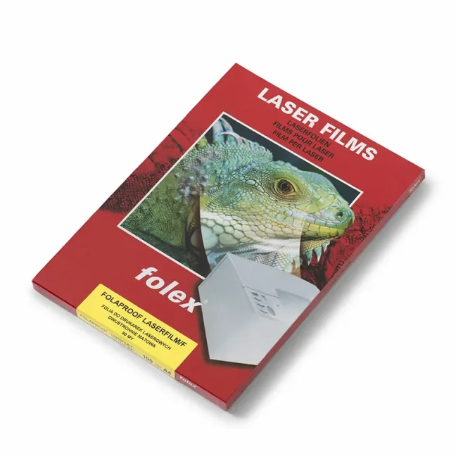 Fólia číra A4, 100 mic, čb kopírka, laser / 100 ks