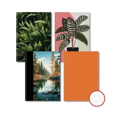 Záznamová kniha A5, 100 listov, linajková, lesklá