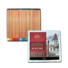 Suchý pastel v ceruzke Koh-i-noor, 24 ks