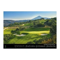 Nástenný kalendár Golf 2026