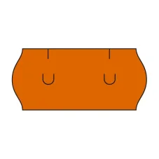Etikety cenovkové UNI 26x12 oranžové