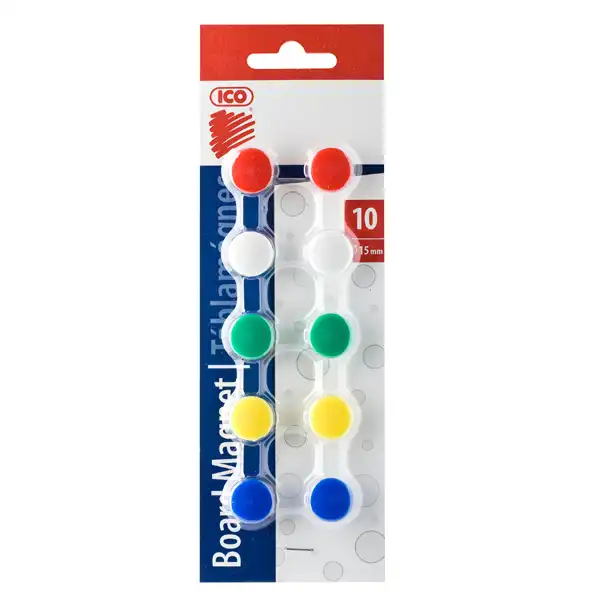 Magnety na tabuľu, priemer 15 mm