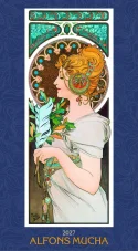 Nástenný kalendár Alfons Mucha 2027