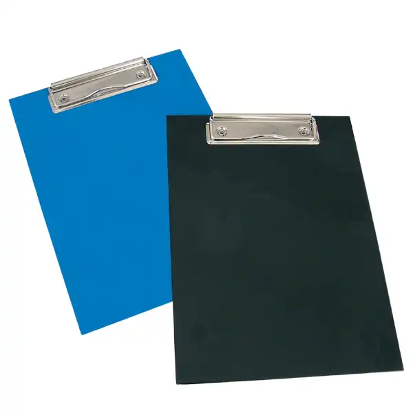 Písacia podložka A4 LAMINO s klipom, modrá