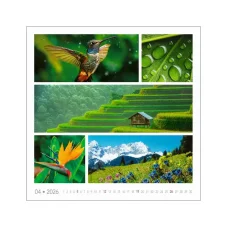 Nástenný kalendár Colours of nature 2026