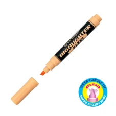 Zvýrazňovač CENTROPEN 8542 FLEXI SOFT oranžový