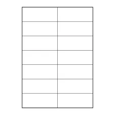 ETIKETY PRINT 105 x 42,3 biele/1000 PLUS