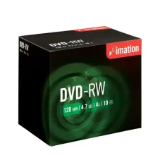 DVD-RW Imation 4,7 GB 4x klasický obal / 10 ks - dopredaj