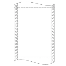 Tabelačný papier 25 x 12" (1+3) NCR