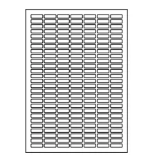 Etikety PRINT 25,4 x 10 biele