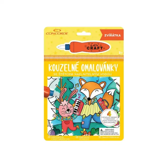 Kúzelná maľovanka CONCORDE - zvieratká