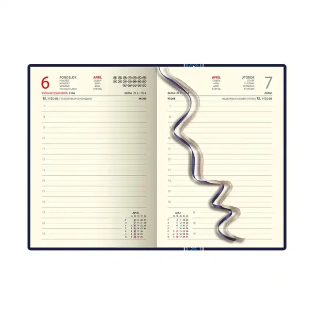 Denný diár A5 ART LAPAČ SNOV 2026