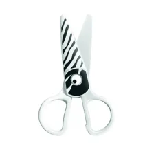 Školské nožnice KEYROAD Zebra plast blister - dopredaj