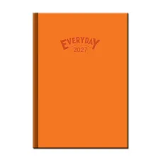 Denný diár A5 Everyday oranžový 2027