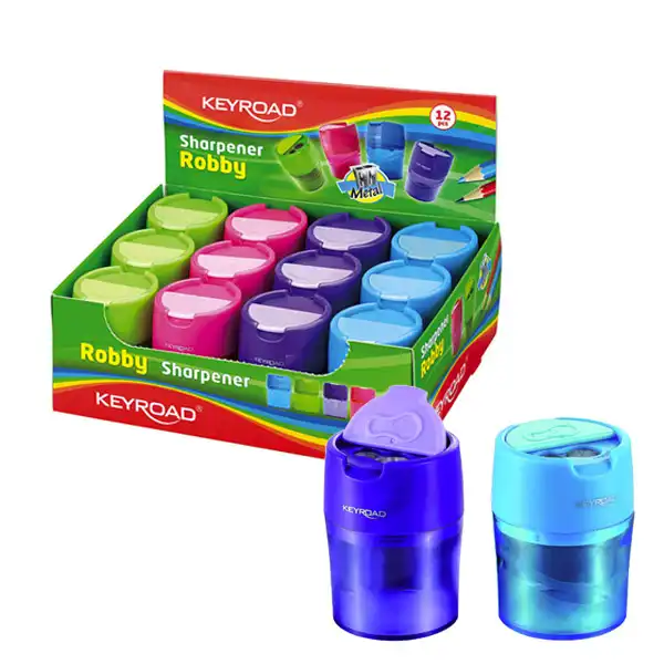 Strúhadlo KEYROAD Robby Duo displ/12ks