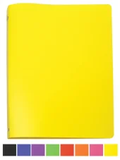 Poradač 4-krúžkový A4  2,5cm PP Classic (nepriehľadný) žltý  (šanón) - dopredaj