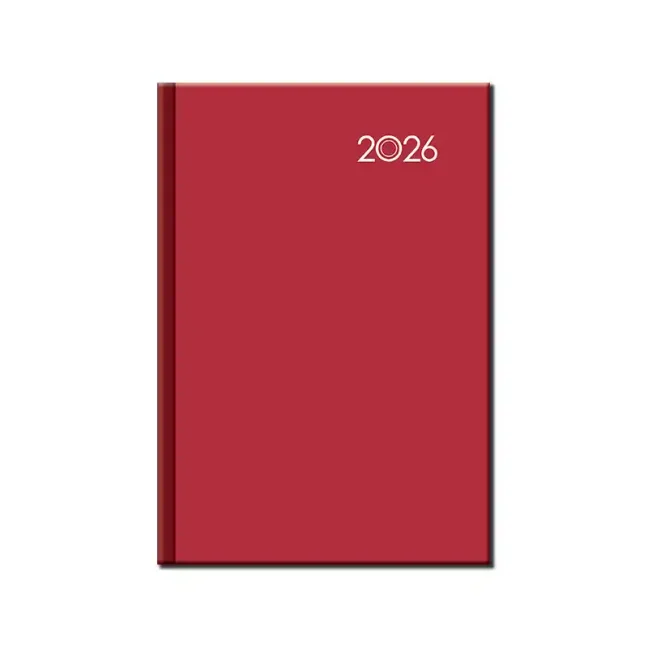 Denný diár A5 FALCON červený 2026