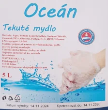 Mydlo 5l na dolievanie