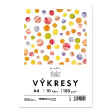Výkres A4 180g biely / 10 ks