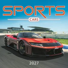 Nástenný kalendár Sports cars 2027