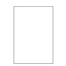 Etikety PRINT 210 x 297 biele