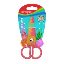 Školské nožnice KEYROAD Chobotnica plast blister - dopredaj