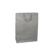 Taška 240x90x320 lamino strieborná 200ks/krt