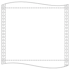 Tabelačný papier 39 x 12" (1+2) NCR