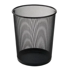 Drôtený kôš na odpadky, čierny, 18 l
