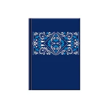 NOTES Mini FOLK ORNAMENT modrý