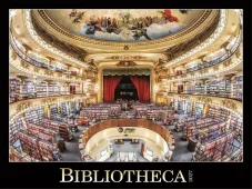 Nástenný kalendár Bibliotheca 2027