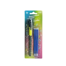 Gumovateľné pero CONCORDE CoolMix + 3ks náplne, 0,7mm