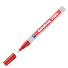 Lakový popisovač edding 780 červený