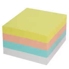 Bloček samolepiaci 75x75 AURO PASTEL kocka /400 l