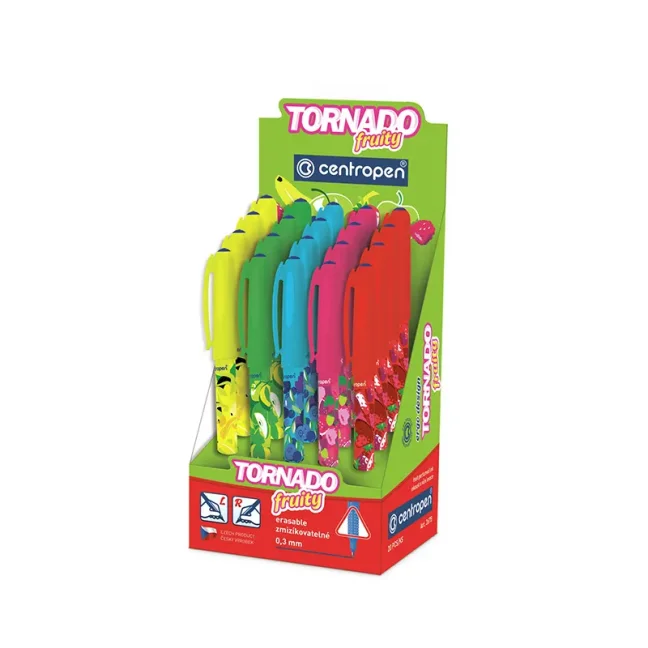 CENTROPEN 2675 TORNADO FRUIT/20 ks v displeji