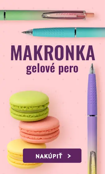 Gelové pero MAKRONKA