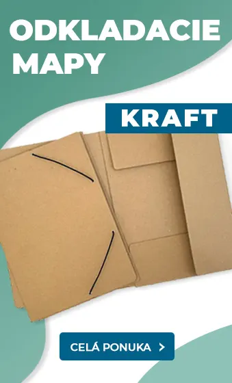 Odkladacie mapy - kraft