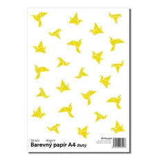 Farebný papier Color A4-80g - žltá