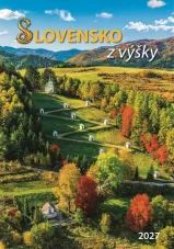 Nástenný kalendár Slovensko z výšky 2027