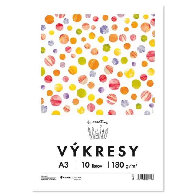 Výkres A3 180g biely /10 ks