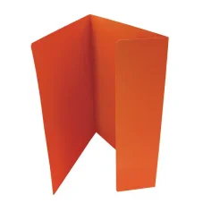 Odkladacia mapa 251/OM1 A4 Clasic 1 klopa oranžová, 100ks/bal