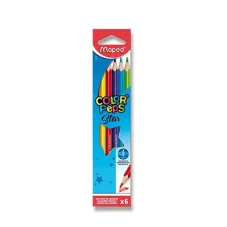 Pastelky MAPED Color Peps, trojhranné, 6 ks