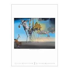 Nástenný kalendár Salvador Dalí 2026