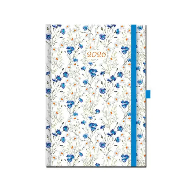 Denný diár A5 ART KVETY 2026