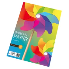 Farebný papier Color A4-80g - hnedá