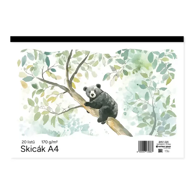 Skicár A4 / 20 hárkov