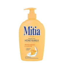 Mydlo Mitia Med and Mlieko s dávkovačom 500 ml