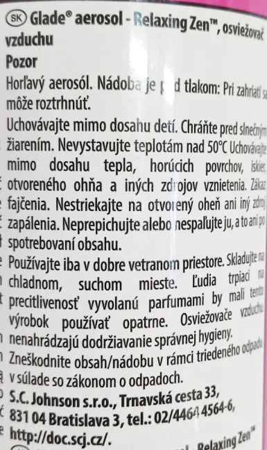 Osviežovač vzduchu Glade/Brise sprej 300 ml - Japanese Garden